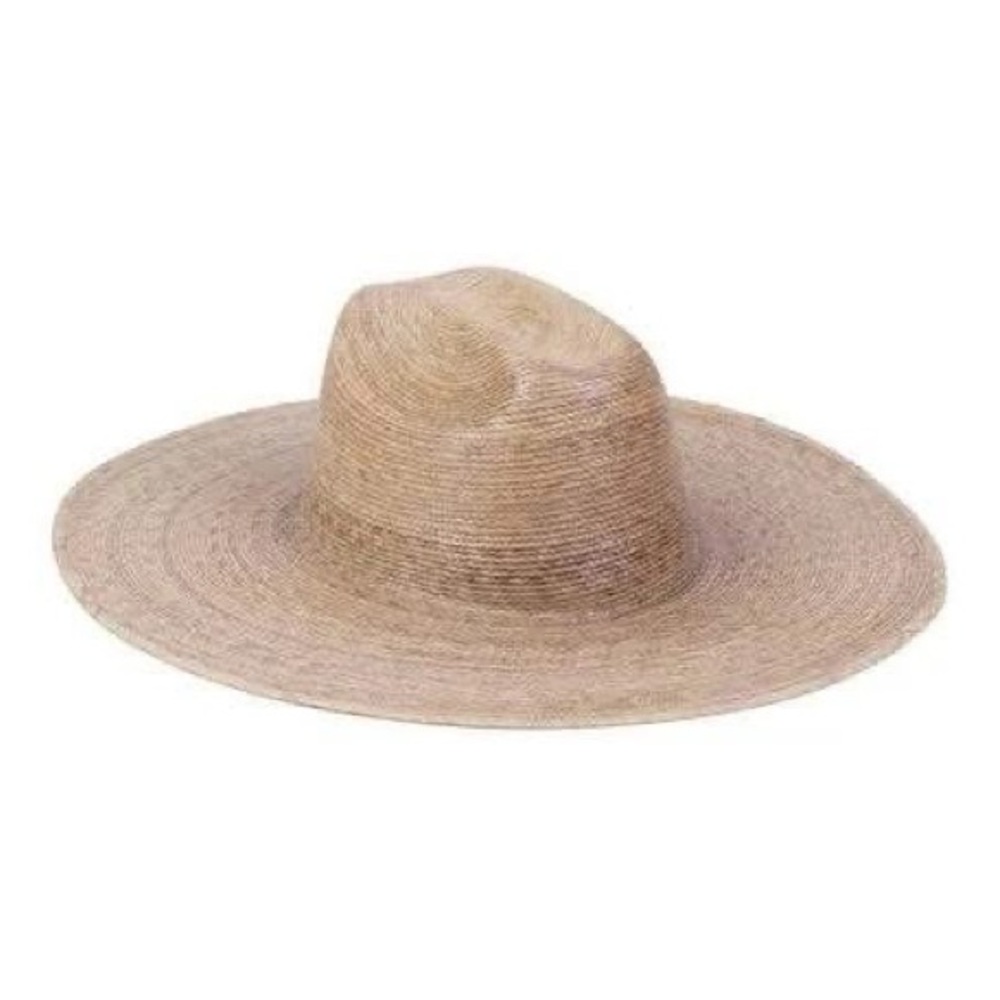 Lack Of Color Tan Sun Hat with Wide Brim